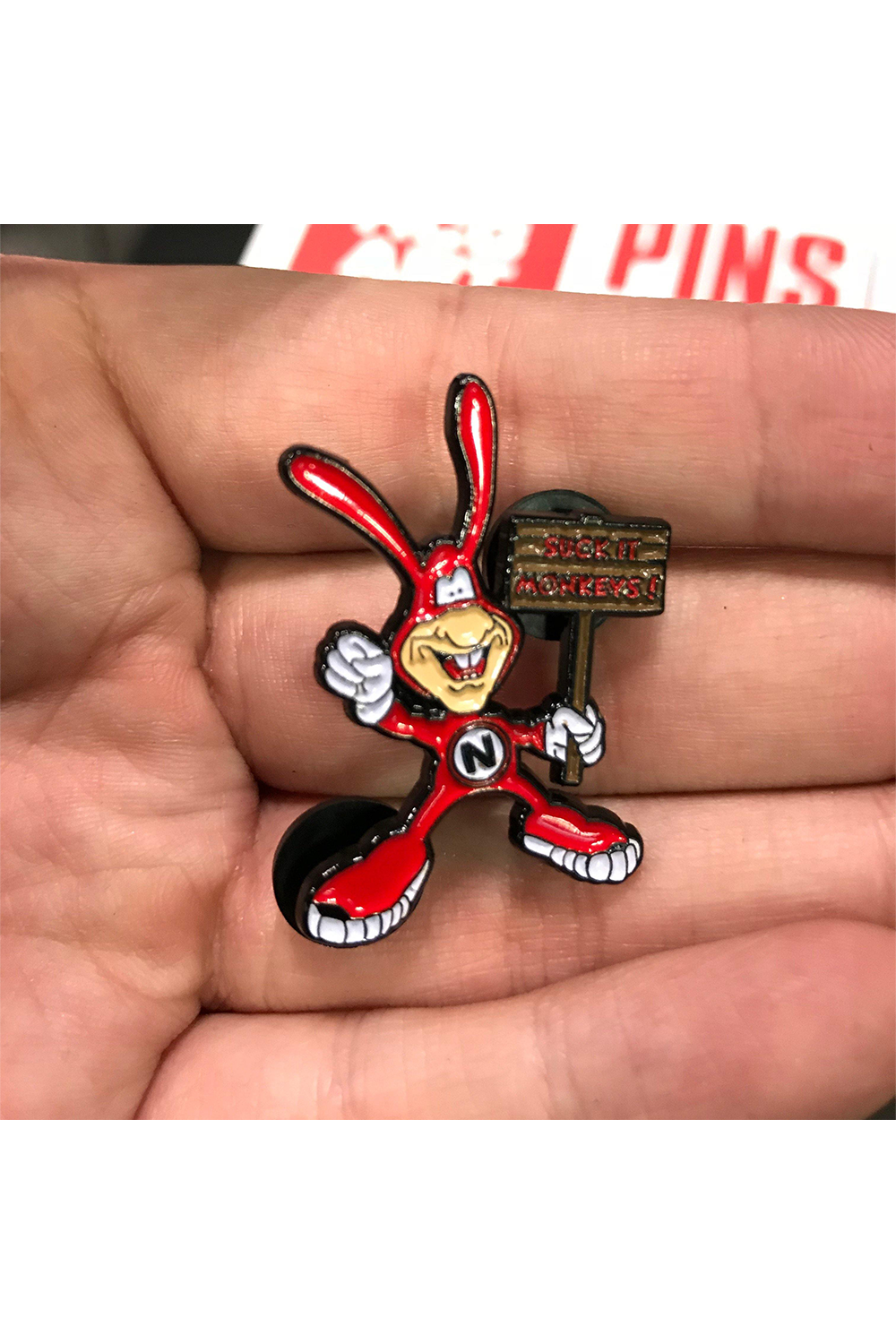 619. "The Noid" Pin by Hellraiser Designs