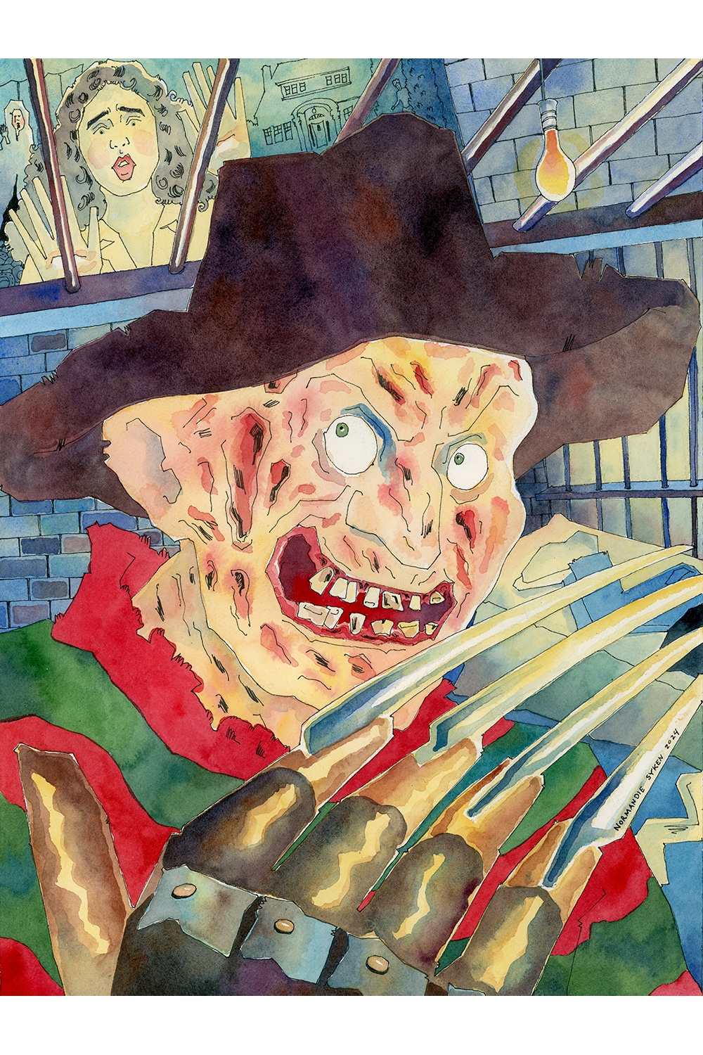 "One, Two, Freddy is Coming For You" by Normandie Syken