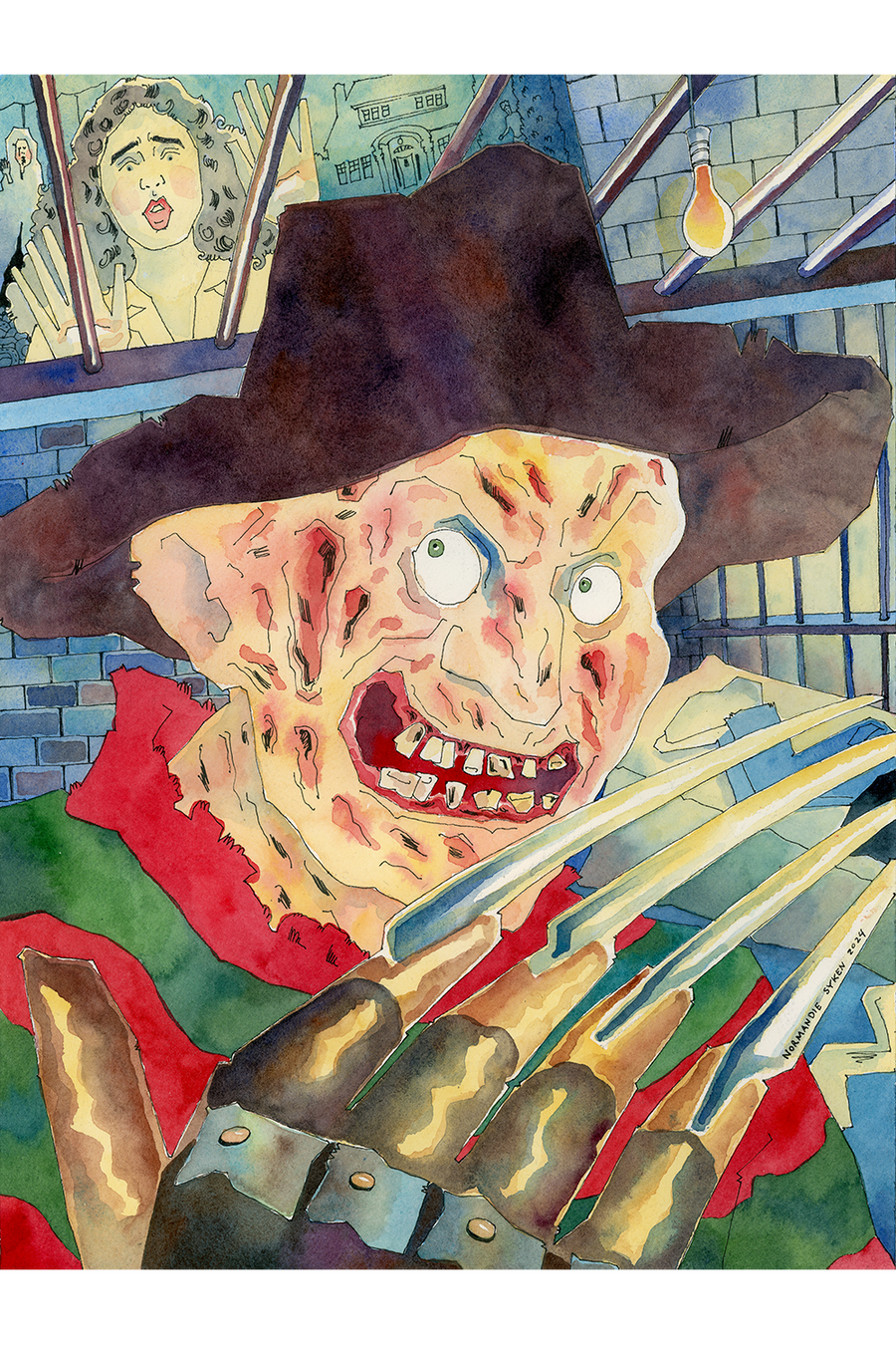 "One, Two, Freddy is Coming For You" by Normandie Syken