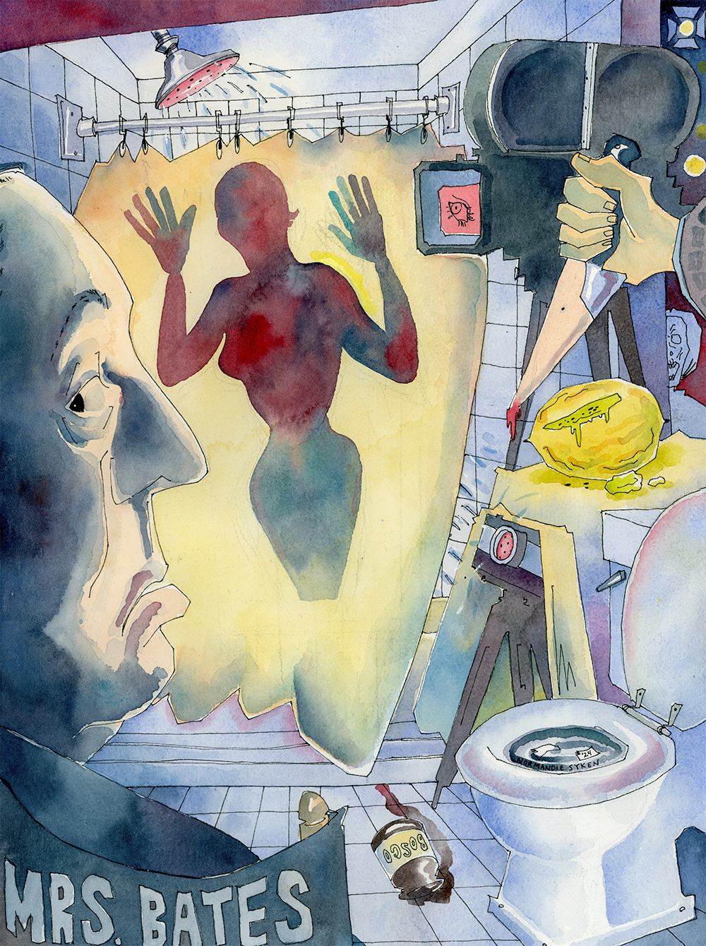 "Behind the Scenes of Psycho" by Normandie Syken