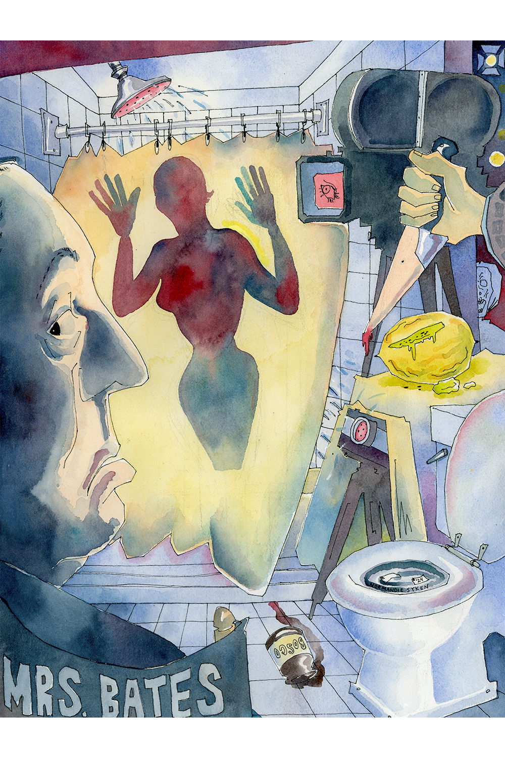 "Behind the Scenes of Psycho" by Normandie Syken