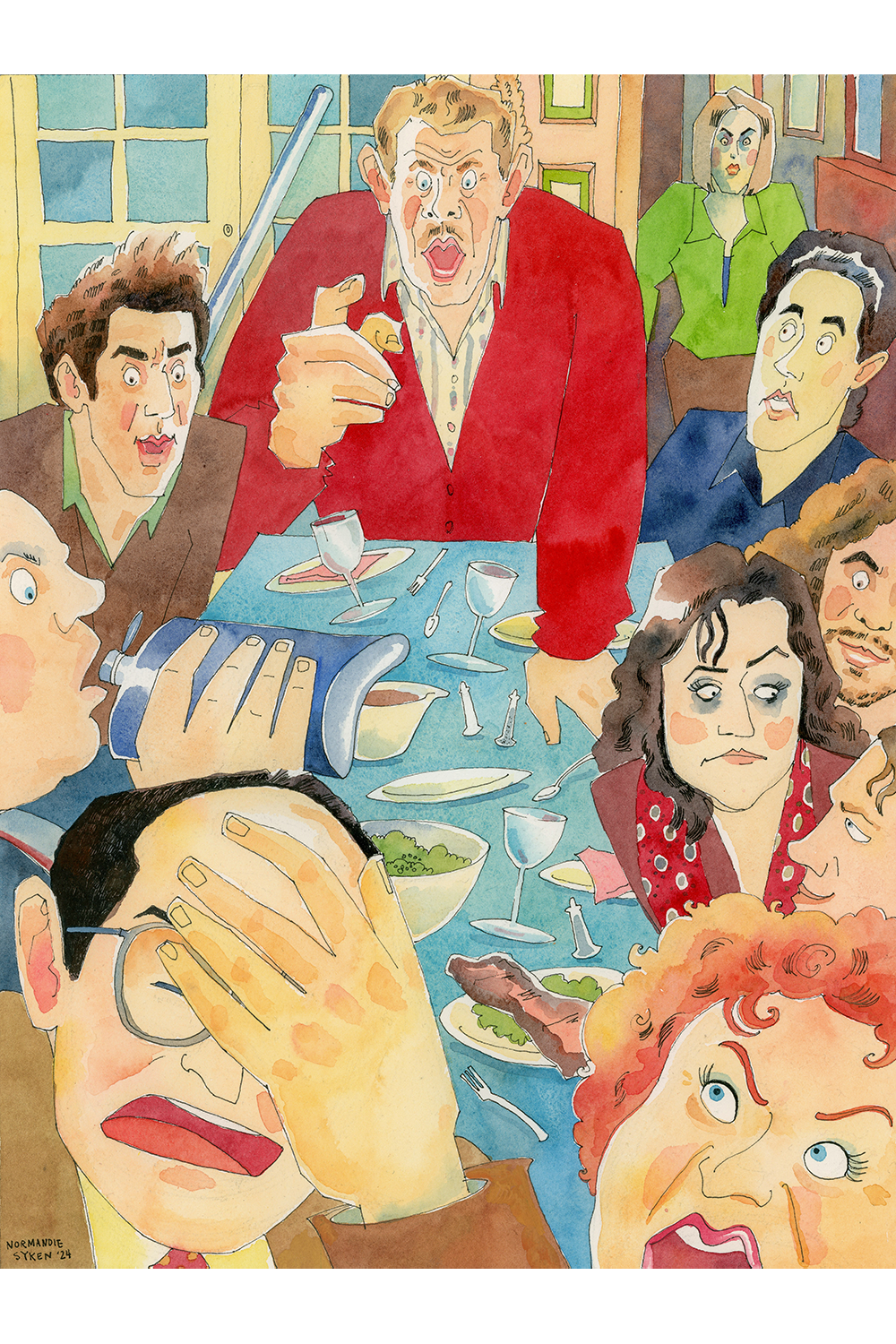 "I got a lot of problems with you people and now you’re going to hear about it" by Normandie Syken