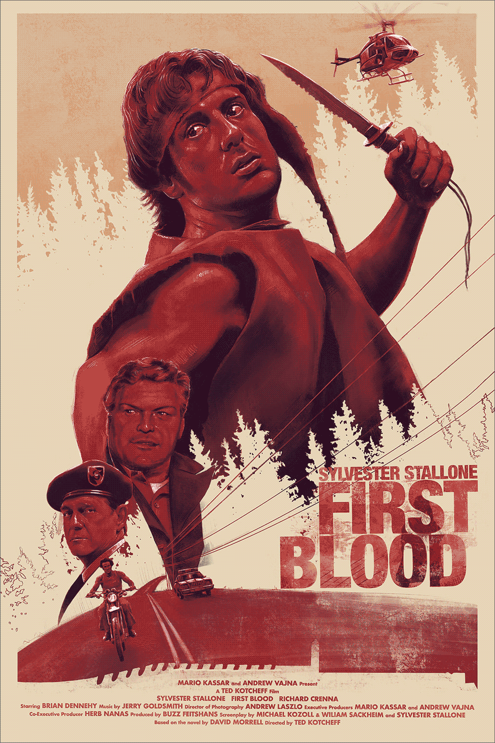 "They Drew First Blood" by RapscallionArt