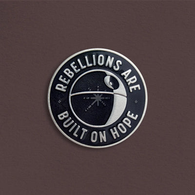 "Rebellions Are Built On Hope" Pin by MacGuffin Goods