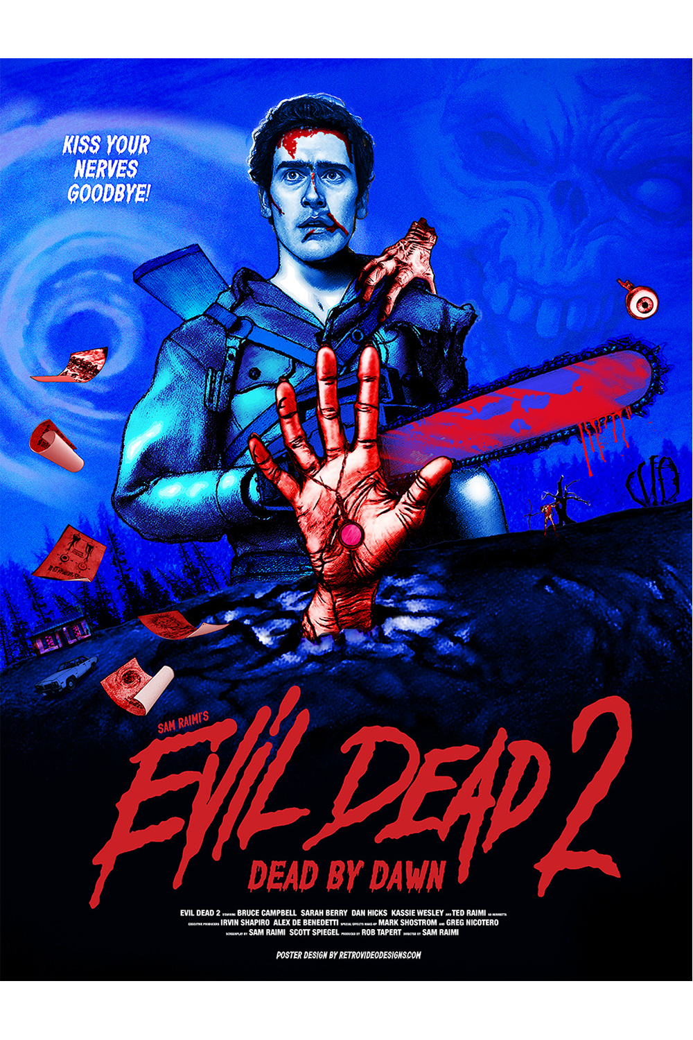 "Dead by Dawn" by RETRO VIDEO DESIGNS - Mark Gibeault