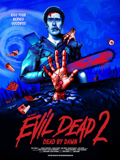 "Dead by Dawn" by RETRO VIDEO DESIGNS - Mark Gibeault
