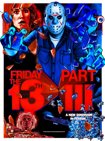 "A New Dimension in Terror" by RETRO VIDEO DESIGNS - Mark Gibeault