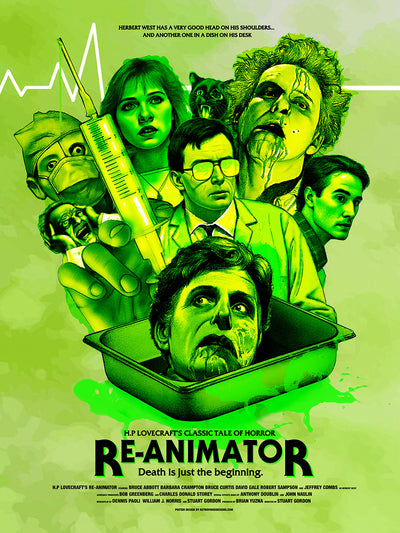 "Death Is Just The Beginning" by RETRO VIDEO DESIGNS - Mark Gibeault
