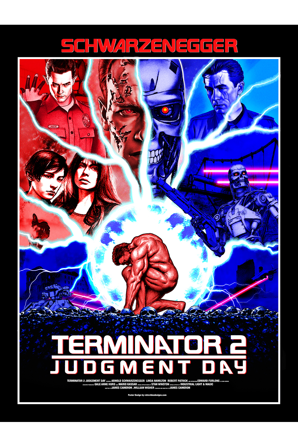 "Judgement Day is Coming" by RETRO VIDEO DESIGNS - Mark Gibeault