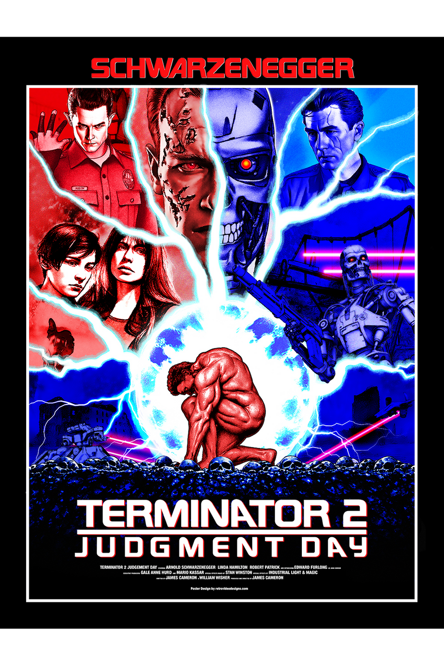 "Judgement Day is Coming" by RETRO VIDEO DESIGNS - Mark Gibeault