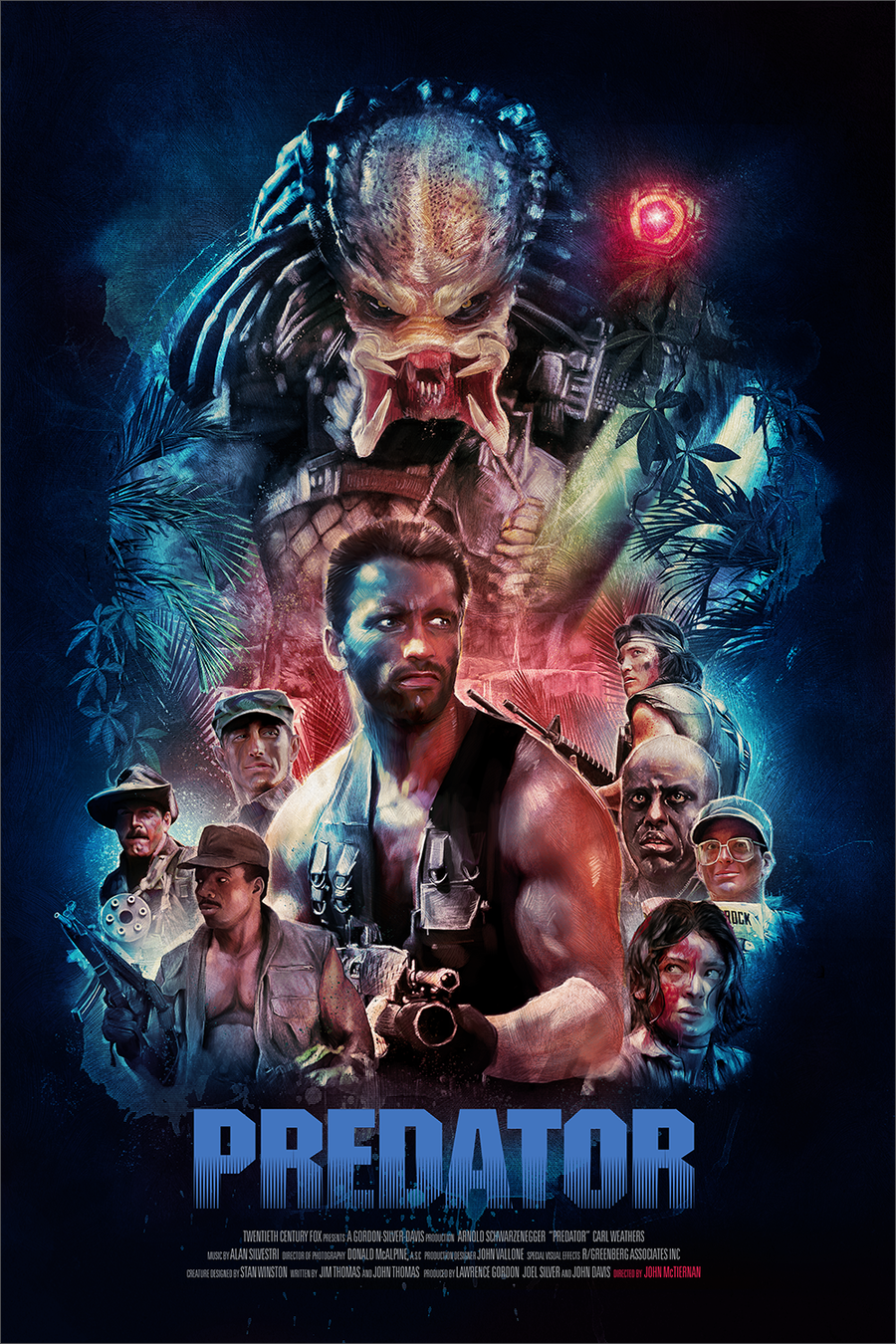 "Predator" Blue Variant by Rich Davies