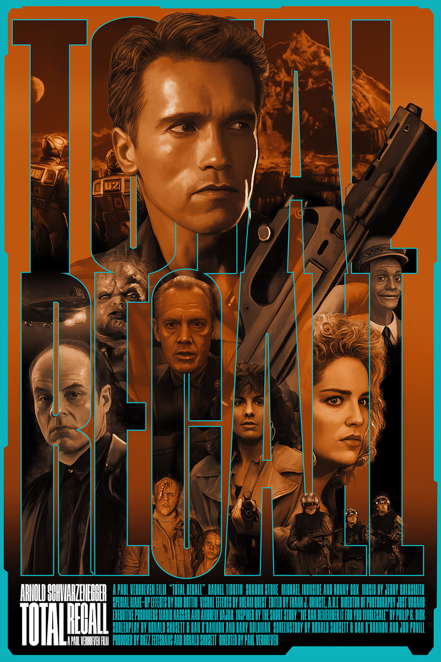 "Get Your Ass to Mars" Orange Variant by Rich Davies