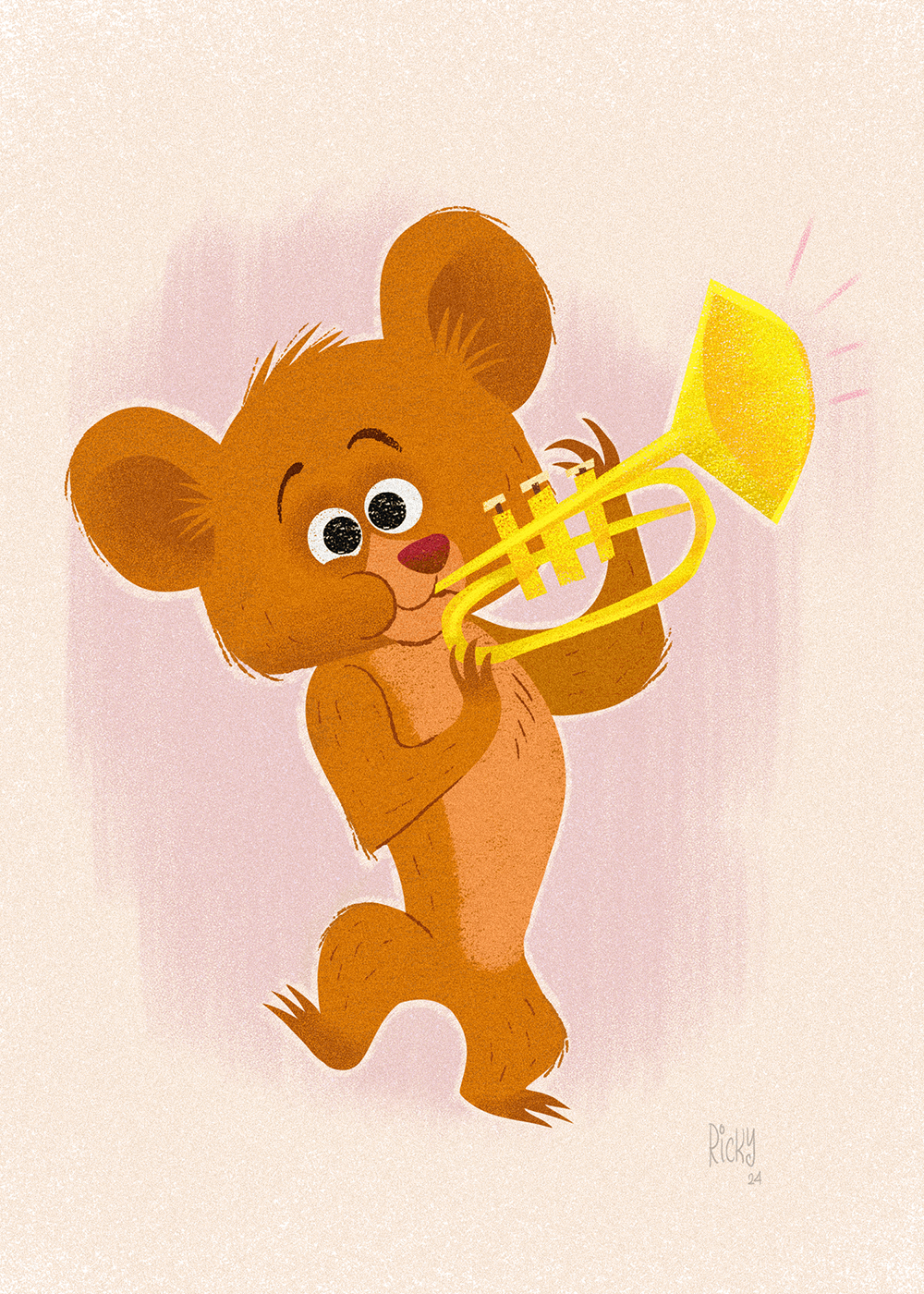 "L is for Little Bear" by Ricky De Los Angeles