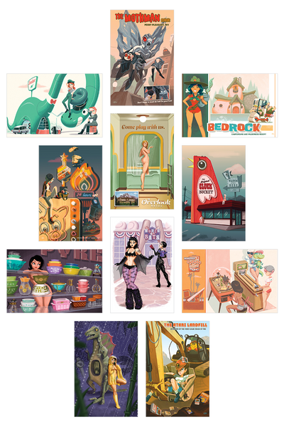 Roadside Attraction Postcard Set