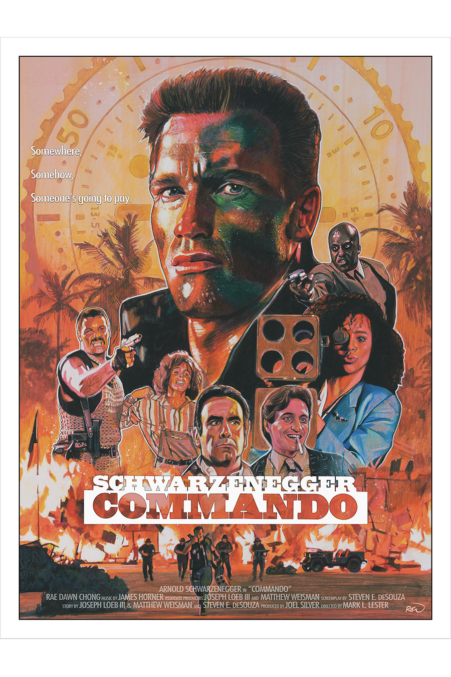 "All Hell Is Gonna Break Loose" by Russell Treloar