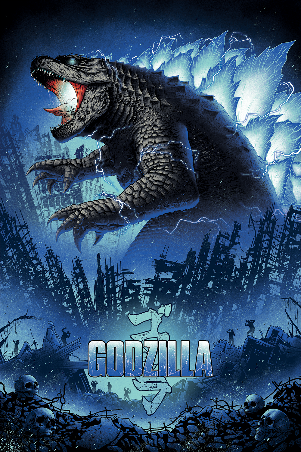 "Nothing on Earth is its equal...a creature without fear." Small Variant by Sam Mayle