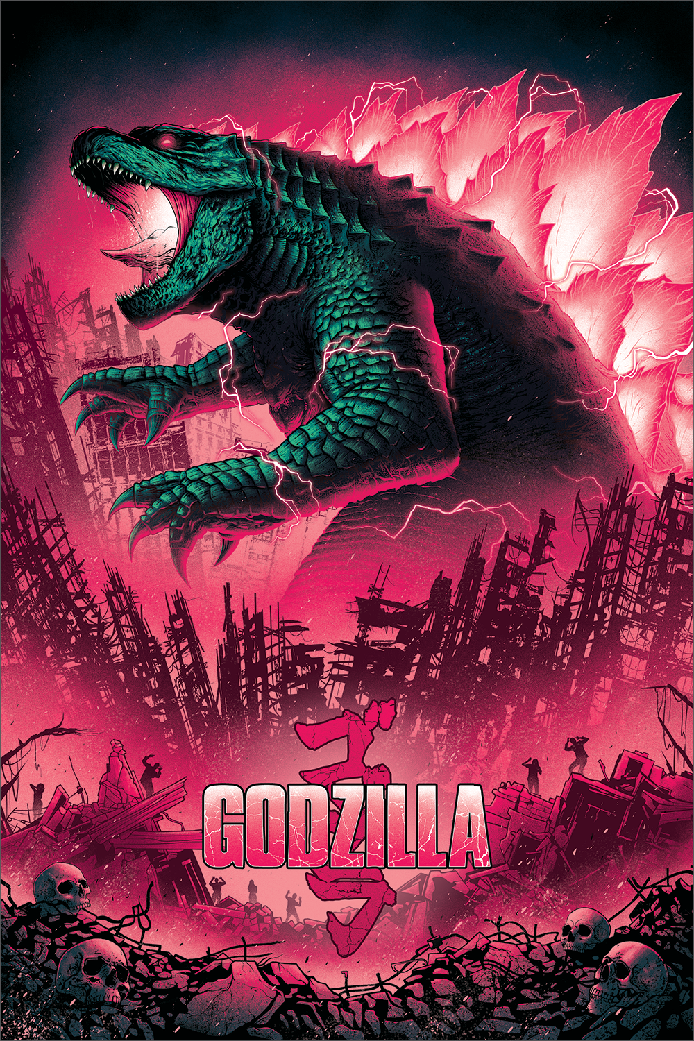 "Nothing on Earth is its equal...a creature without fear." Small Variant by Sam Mayle