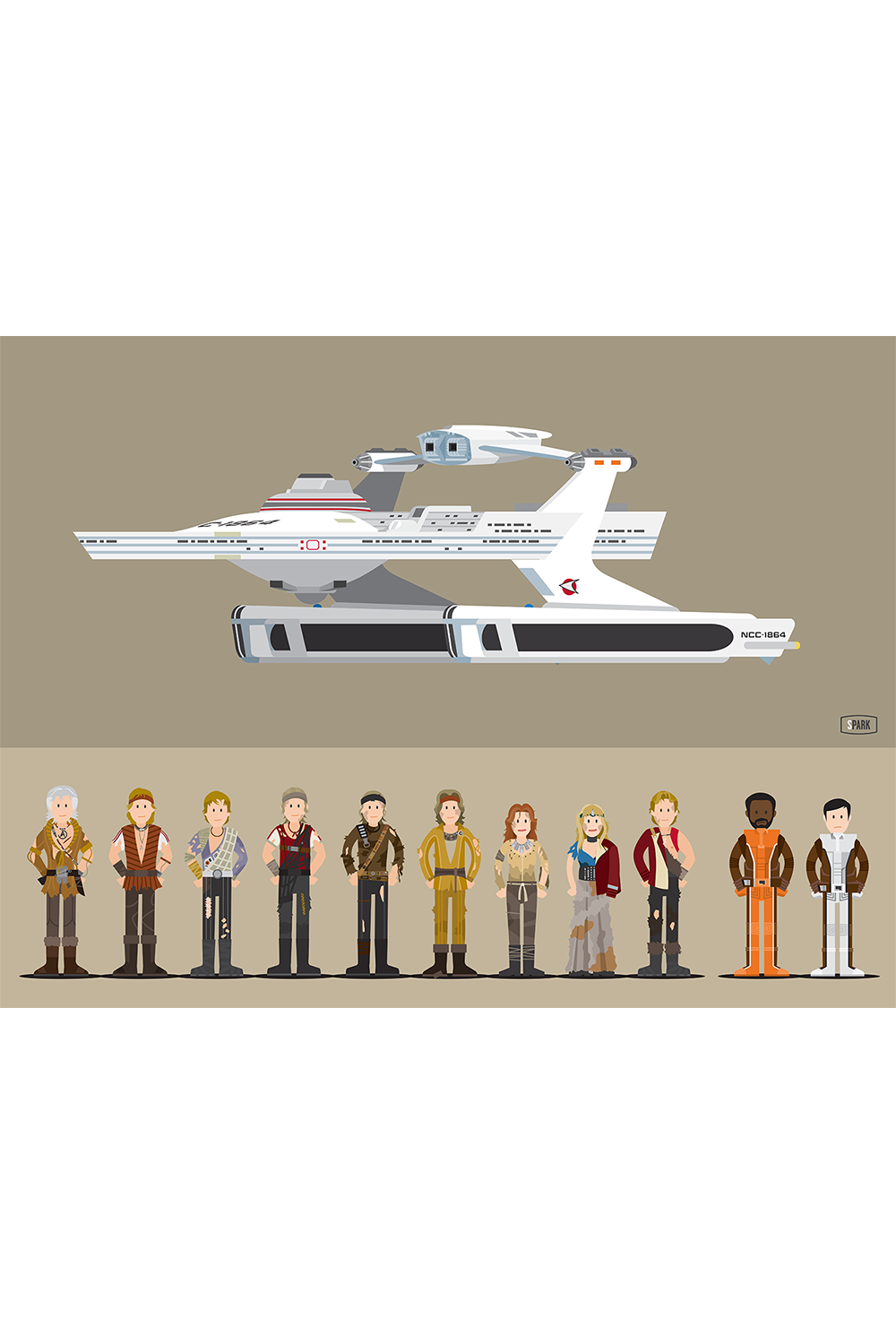 "KHAAANNN!" The Castaways Variant by Scott Park