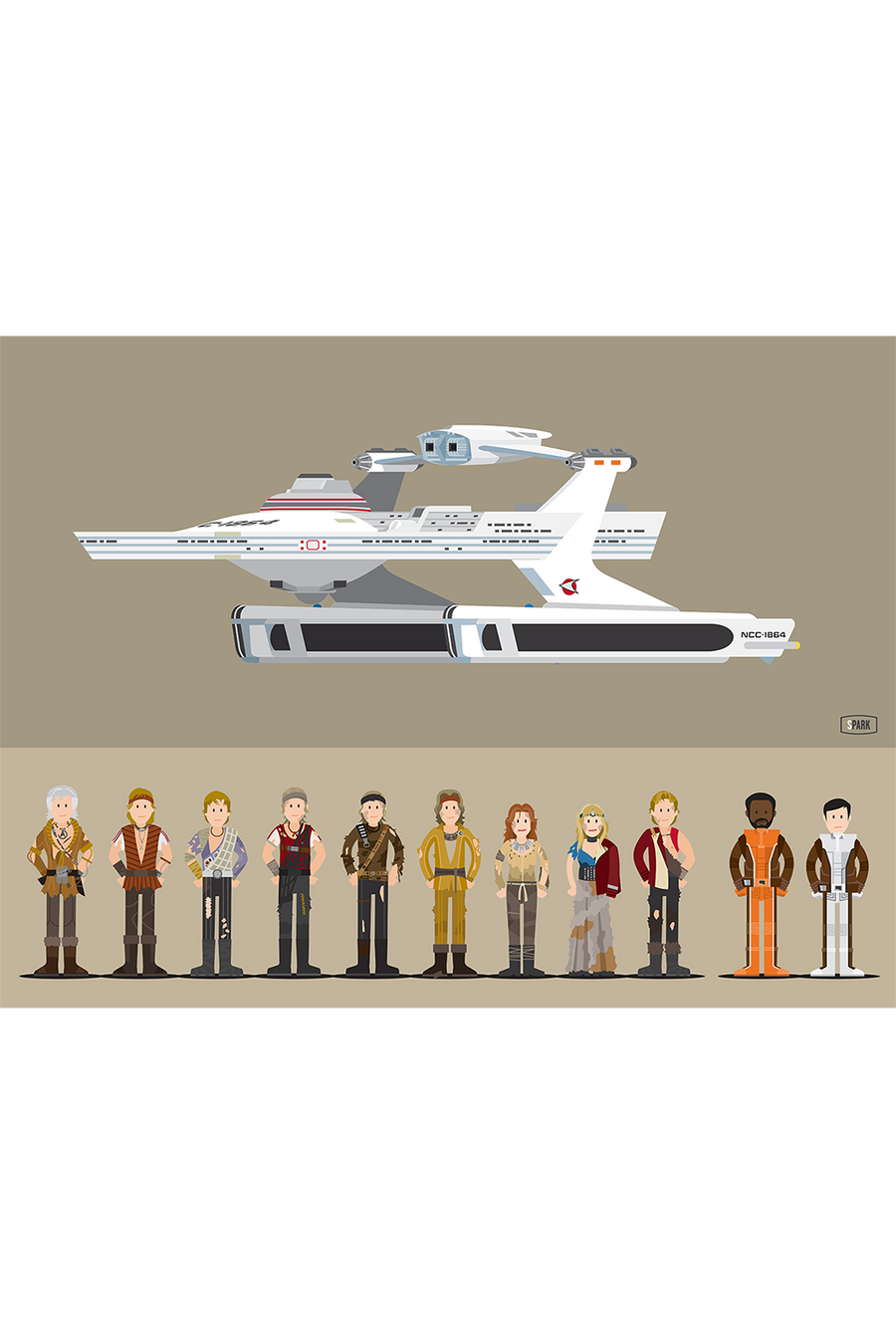 "KHAAANNN!" The Castaways Variant by Scott Park