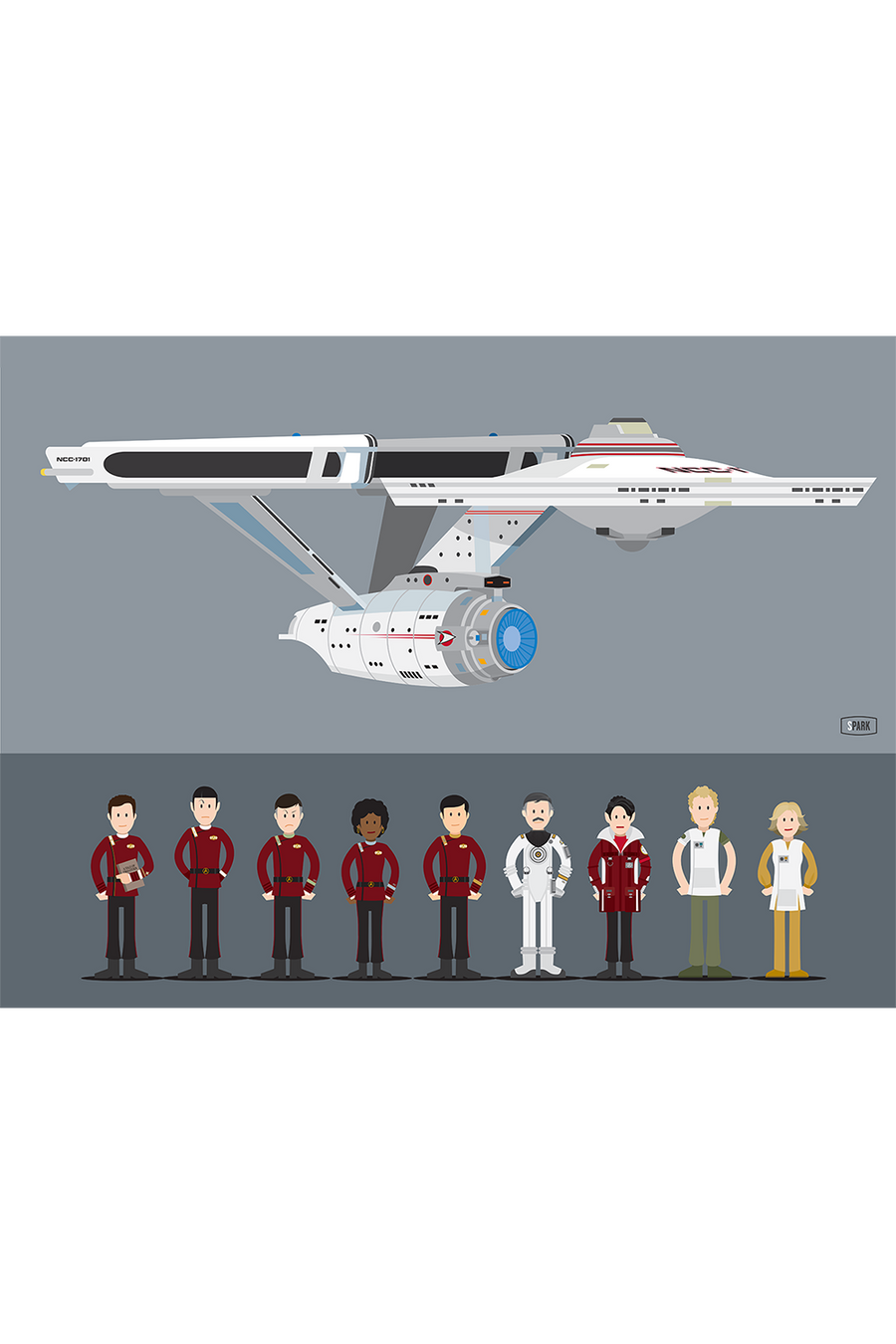 "KHAAANNN!" The OG Crew Variant by Scott Park