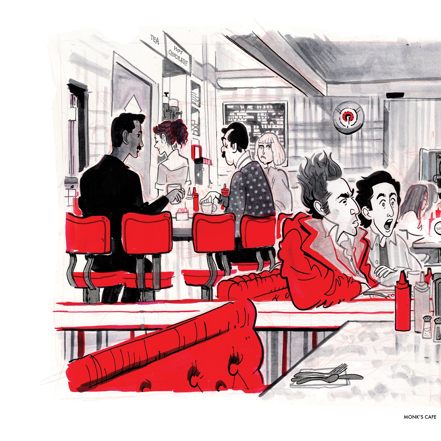 "Monk's Cafe (The Sea Was Angry That Day)" by Joey Mason