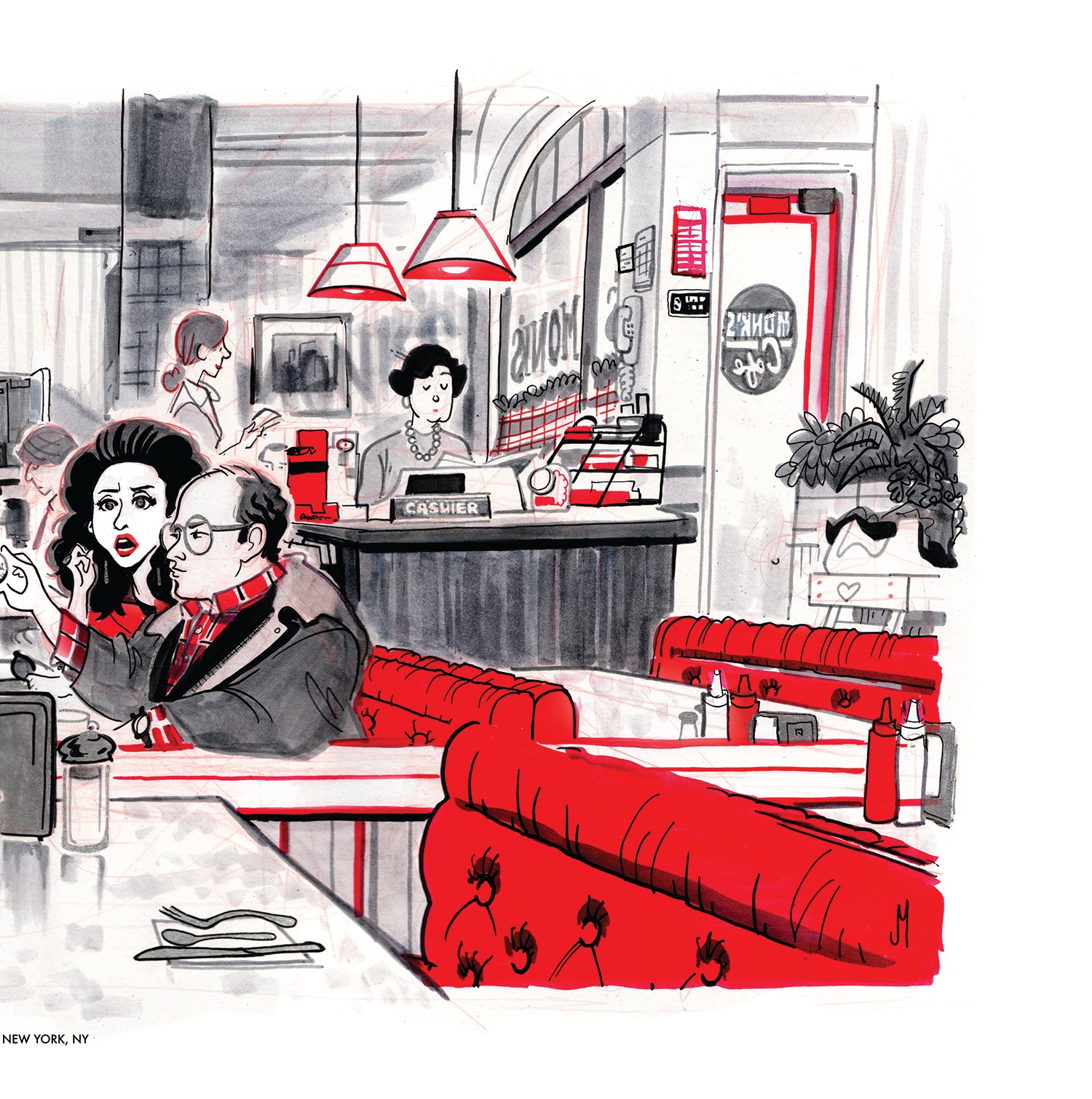 "Monk's Cafe (The Sea Was Angry That Day)" by Joey Mason