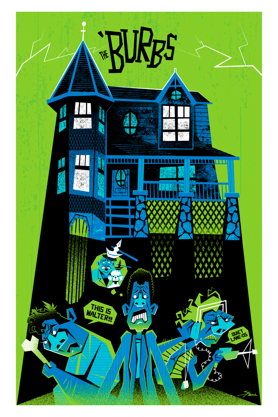 “This is Walter!!” Green Sky Variant by Shane Houston