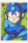 "Mega Man" by Aaron Laurich