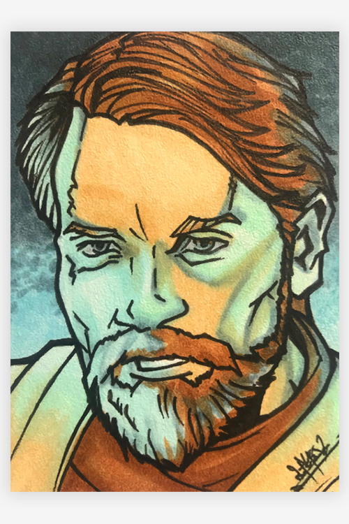 "Kind and Wise Teacher of the Villain" by Alex Zhludov