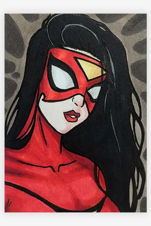 "The Beautiful Spider" by Alex Zhludov