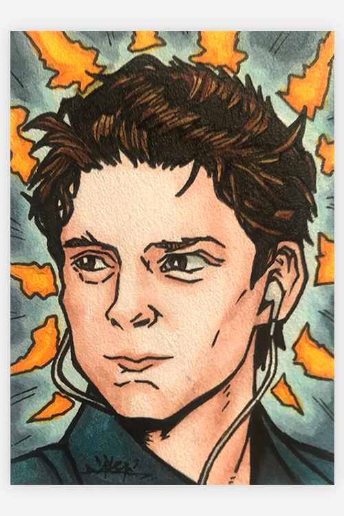 "The Hero is in Danger" by Alex Zhludov