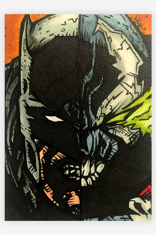 "The Long-Awaited Meeting of Two Heroes" by Alex Zhludov