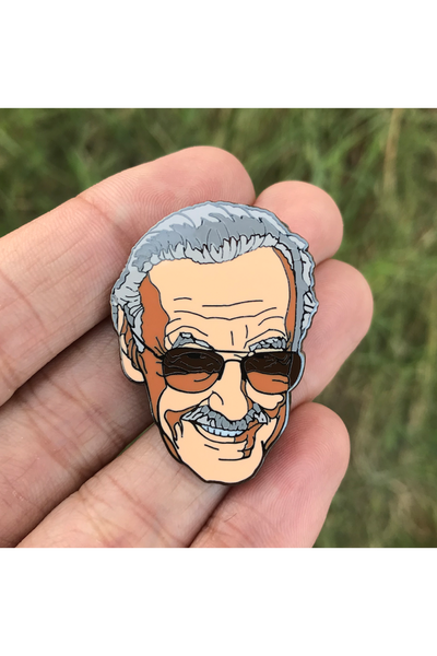 680. "Stan Lee" Pin by Marko Manev