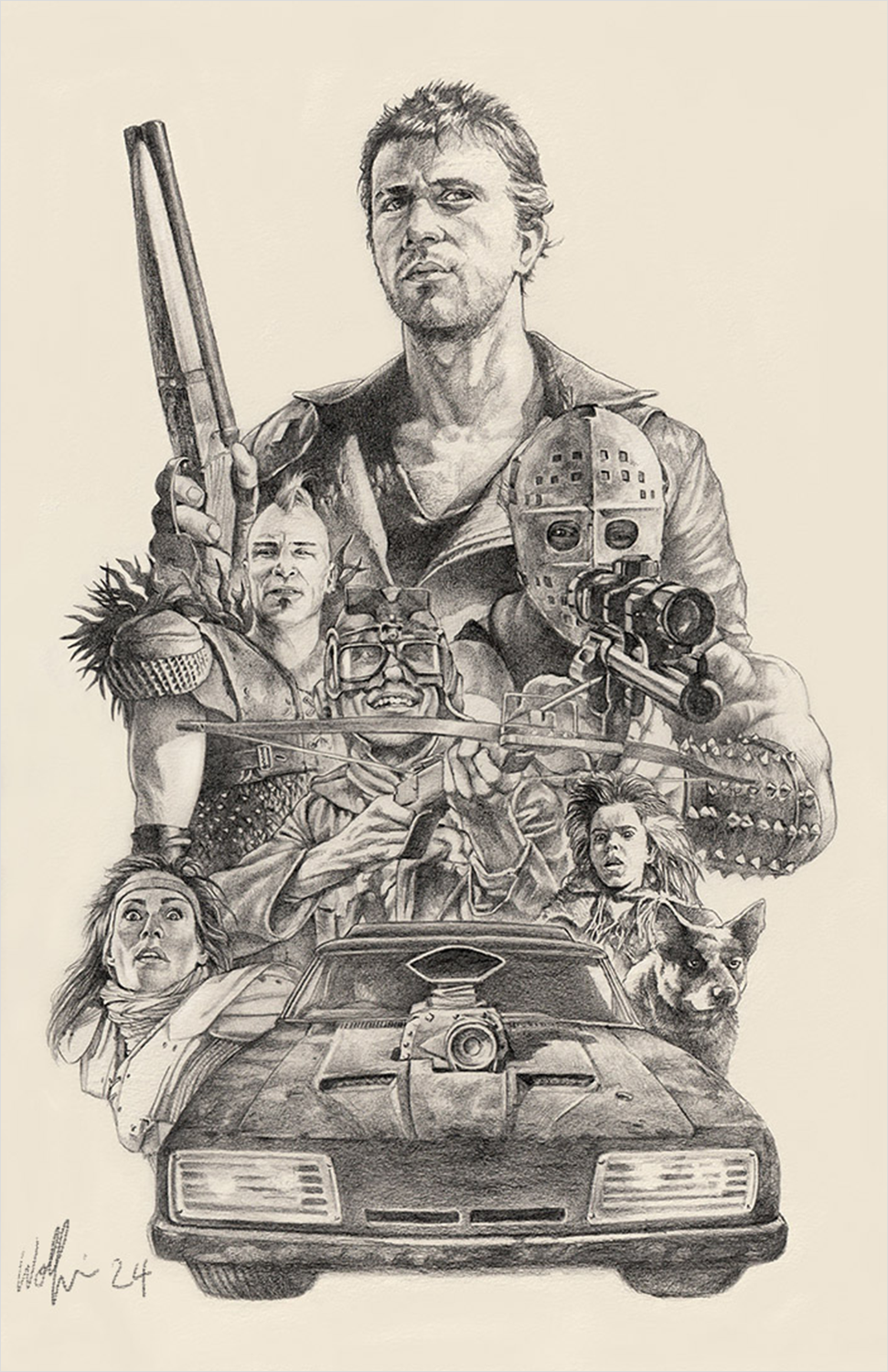 "Warrior of the Wasteland" by Terry Wolfinger