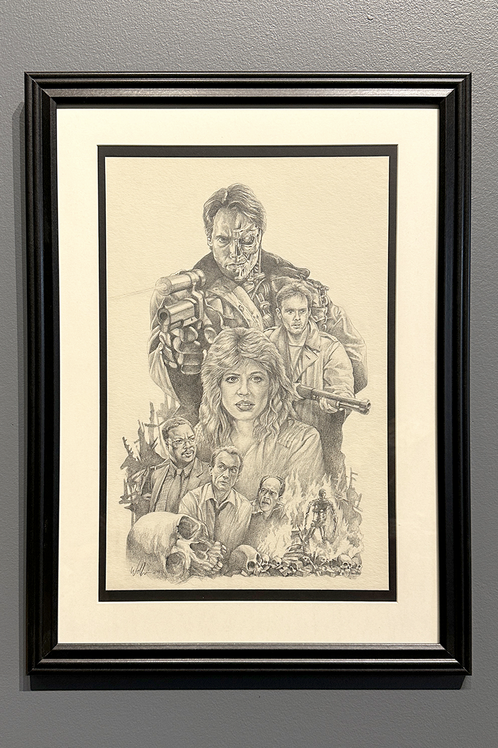 "You're Terminated F**ker!" Original by Terry Wolfinger