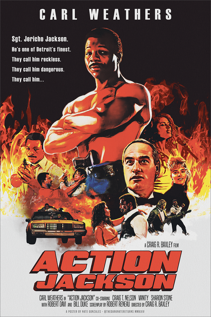 "Why Do They Call You 'Action'?" by Nate Gonzales - The Dark Nate Returns