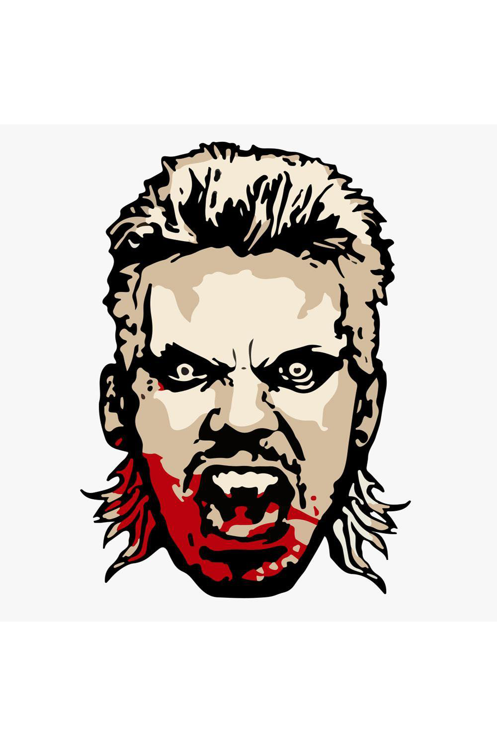 079. "David" Pin by Hellraiser Designs