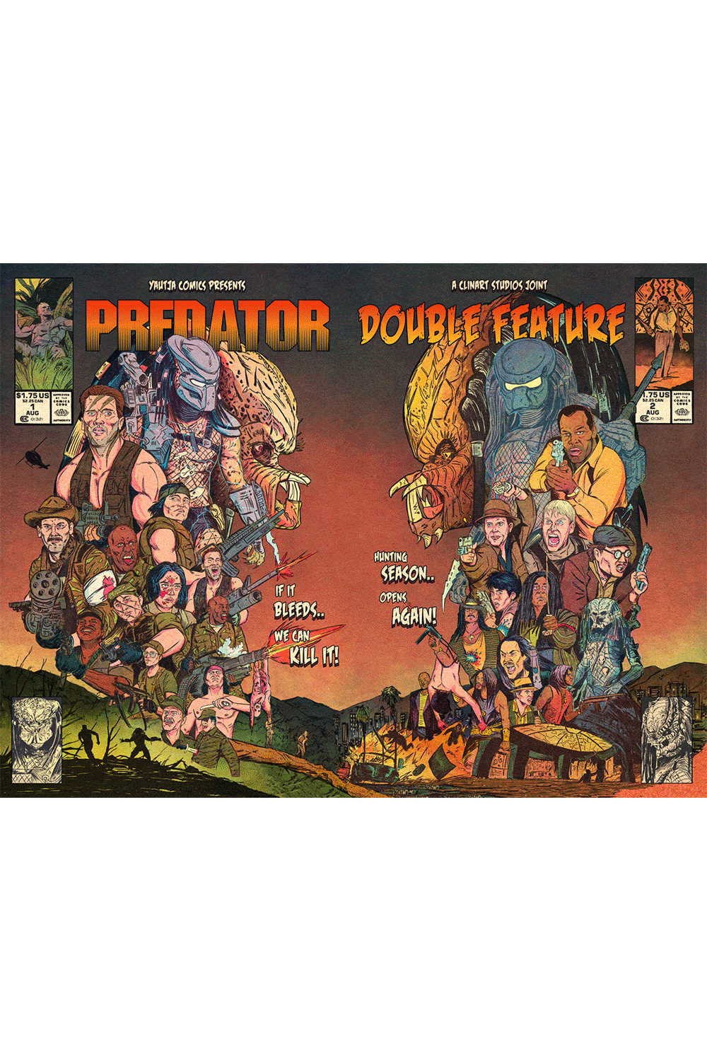 "Predator Double Feature" by Tim Clinard