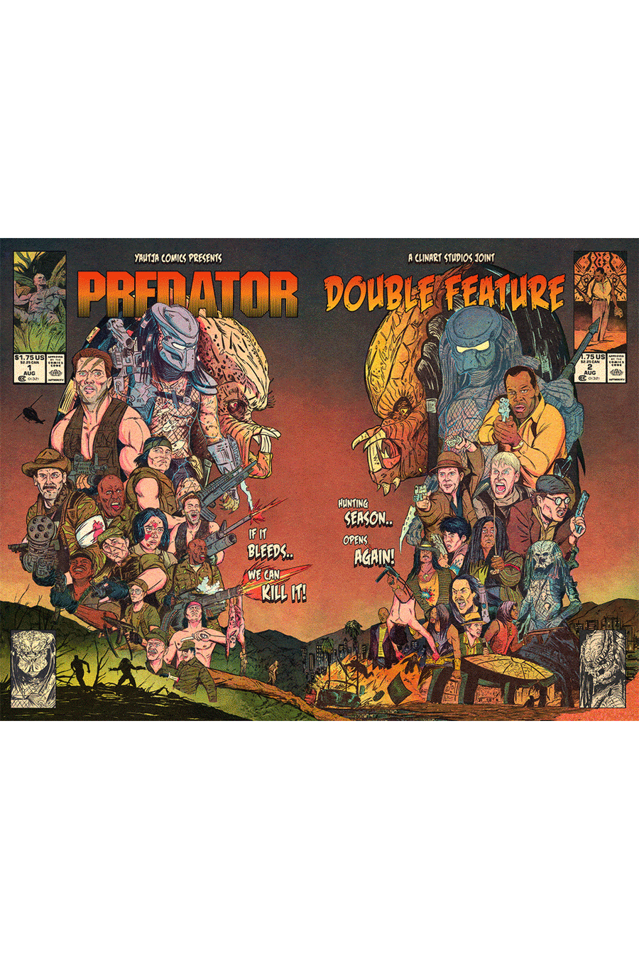 "Predator Double Feature" by Tim Clinard