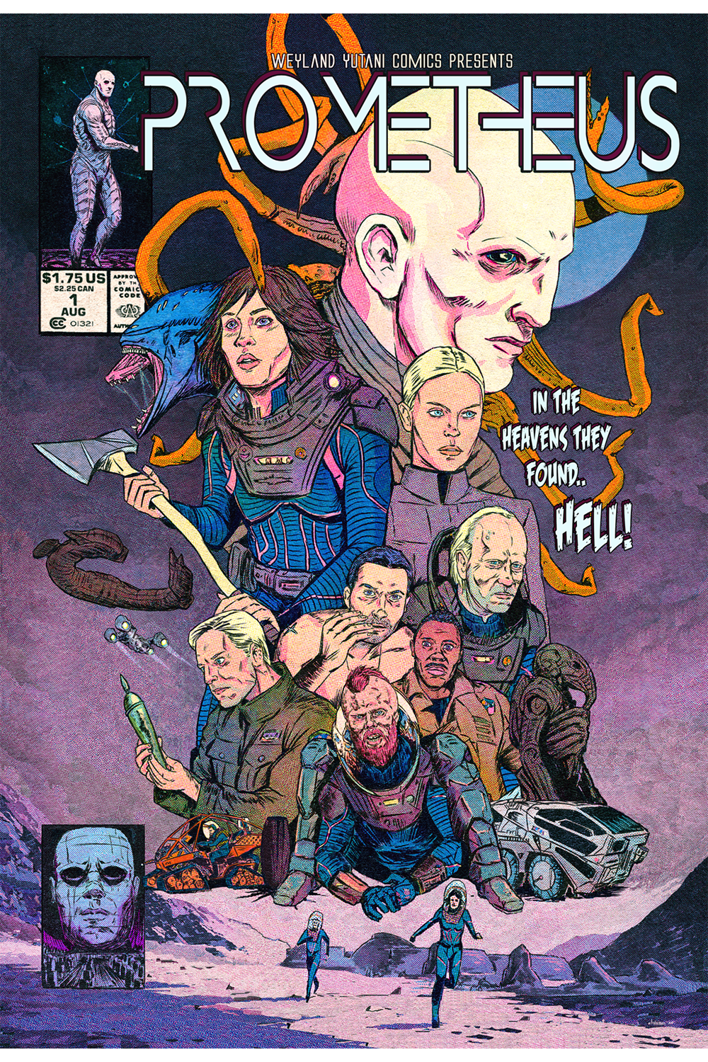 "In the Heavens They Found Hell!" by Tim Clinard