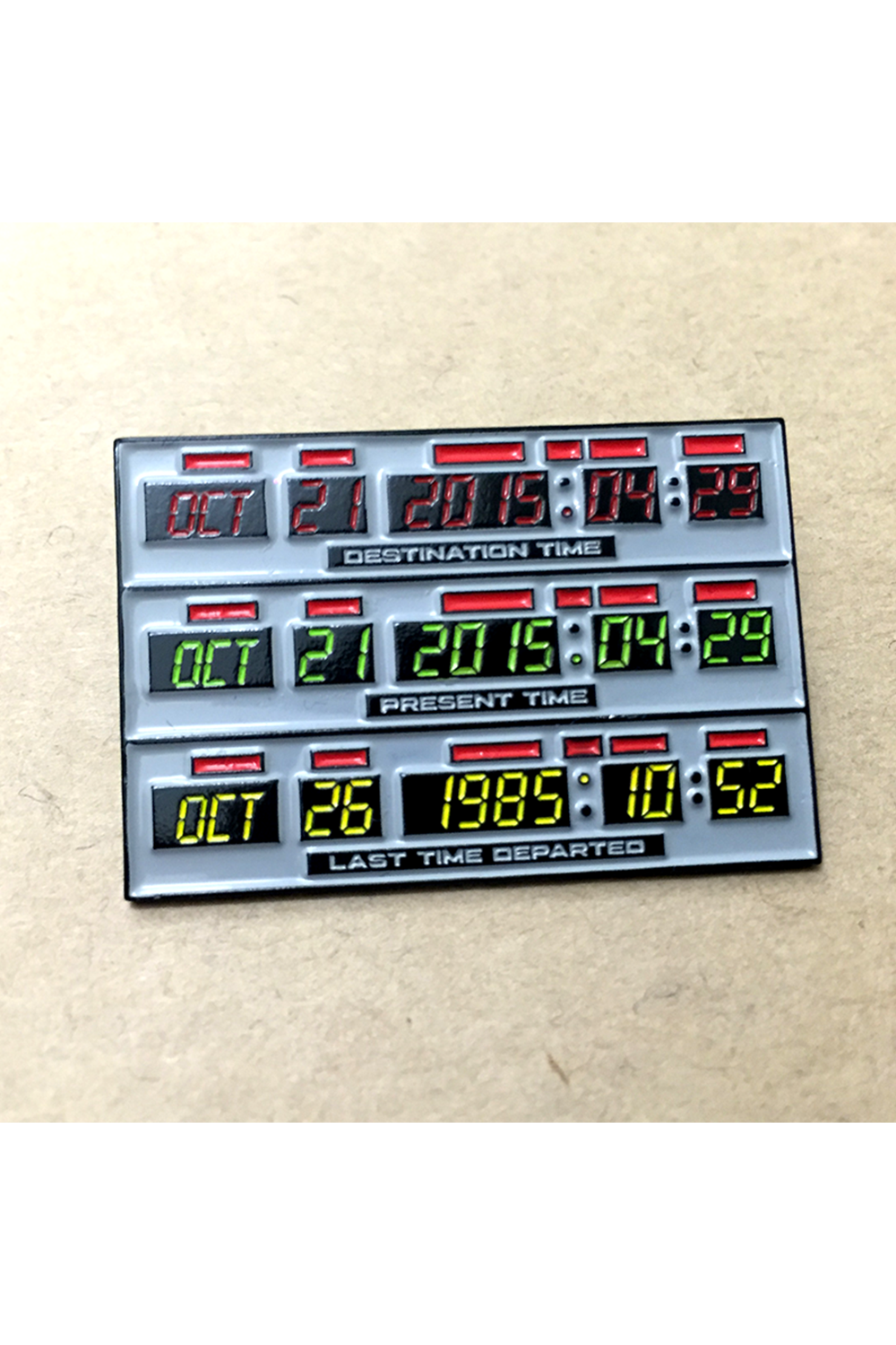 "BTTF Time Circuits" Pin by Kevin M Wilson