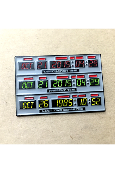 "BTTF Time Circuits" Pin by Kevin M Wilson