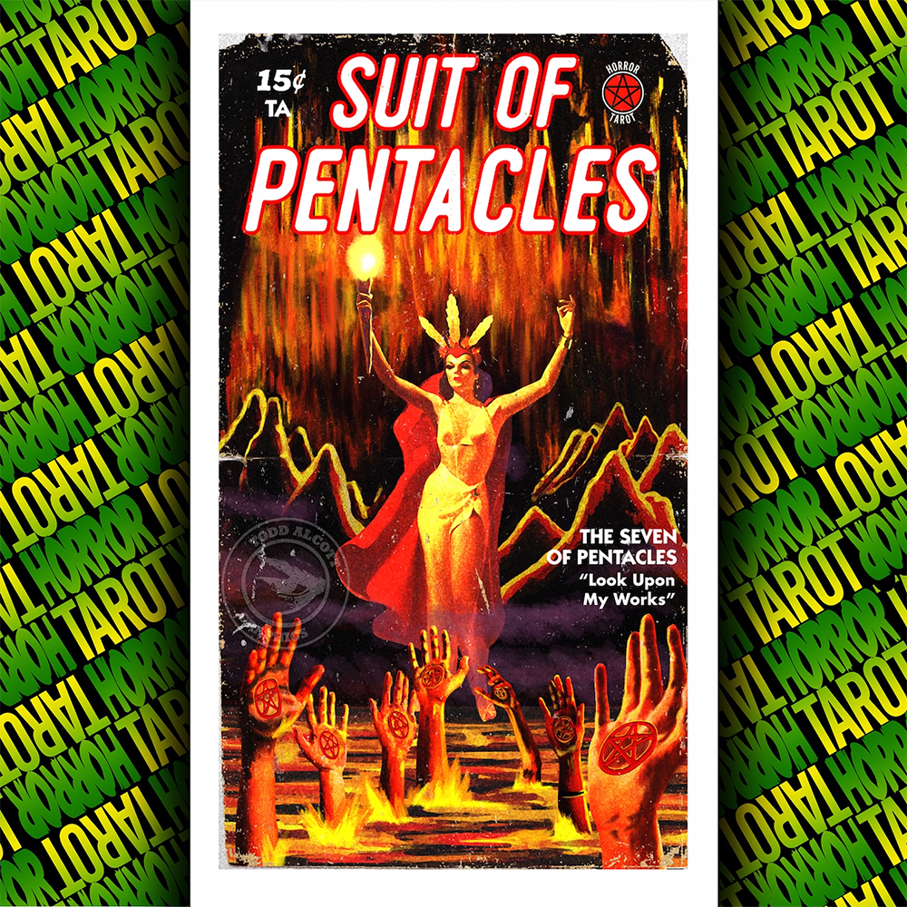 Todd Alcott's Horror Tarot, Horror-Themed Tarot Deck