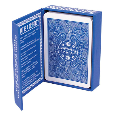 "54 Cryptids" Standard Poker Playing Cards Deck by Todd Alcott