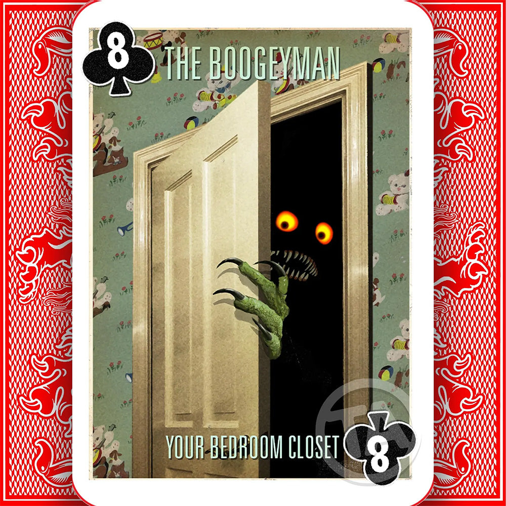 "Monsters of Folklore" Standard Poker Playing Cards Deck by Todd Alcott