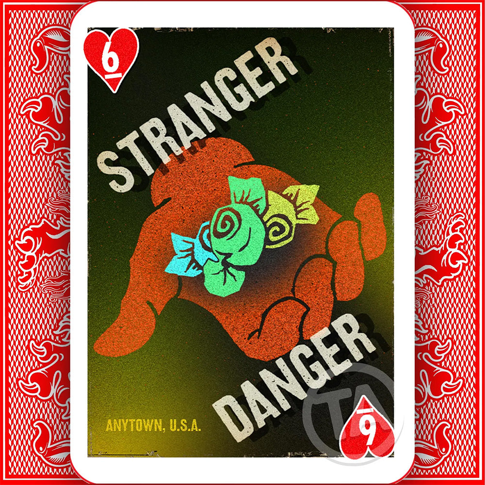 "Monsters of Folklore" Standard Poker Playing Cards Deck by Todd Alcott