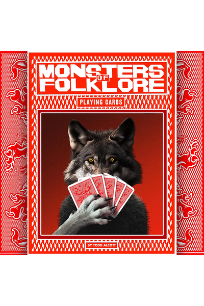 "Monsters of Folklore" Standard Poker Playing Cards Deck by Todd Alcott