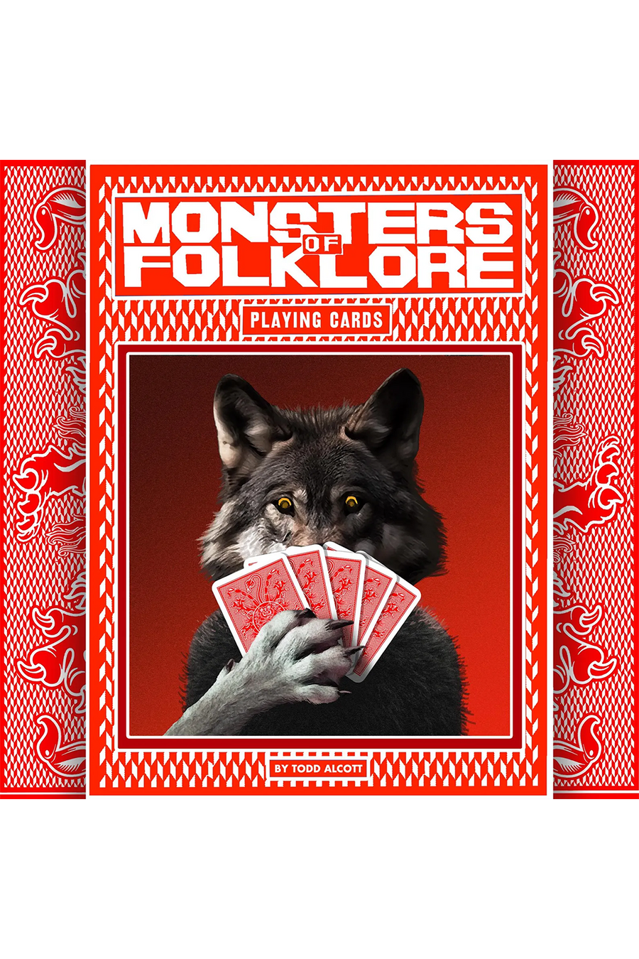 "Monsters of Folklore" Standard Poker Playing Cards Deck by Todd Alcott