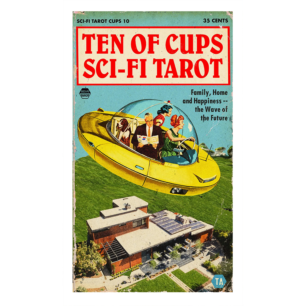 "Sci-Fi Tarot" Deck by Todd Alcott