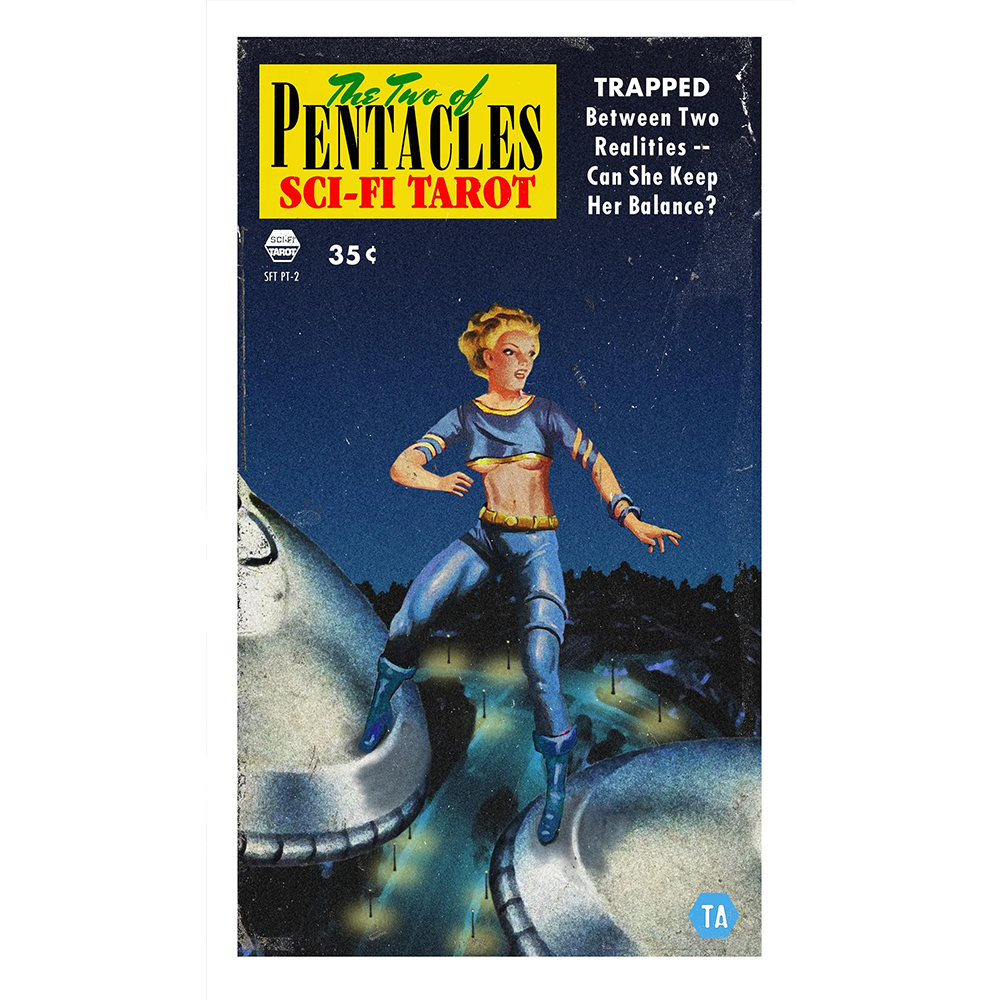 "Sci-Fi Tarot" Deck by Todd Alcott